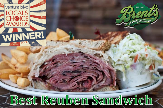 Brent's Deli - Best Reuben Sandwich Award