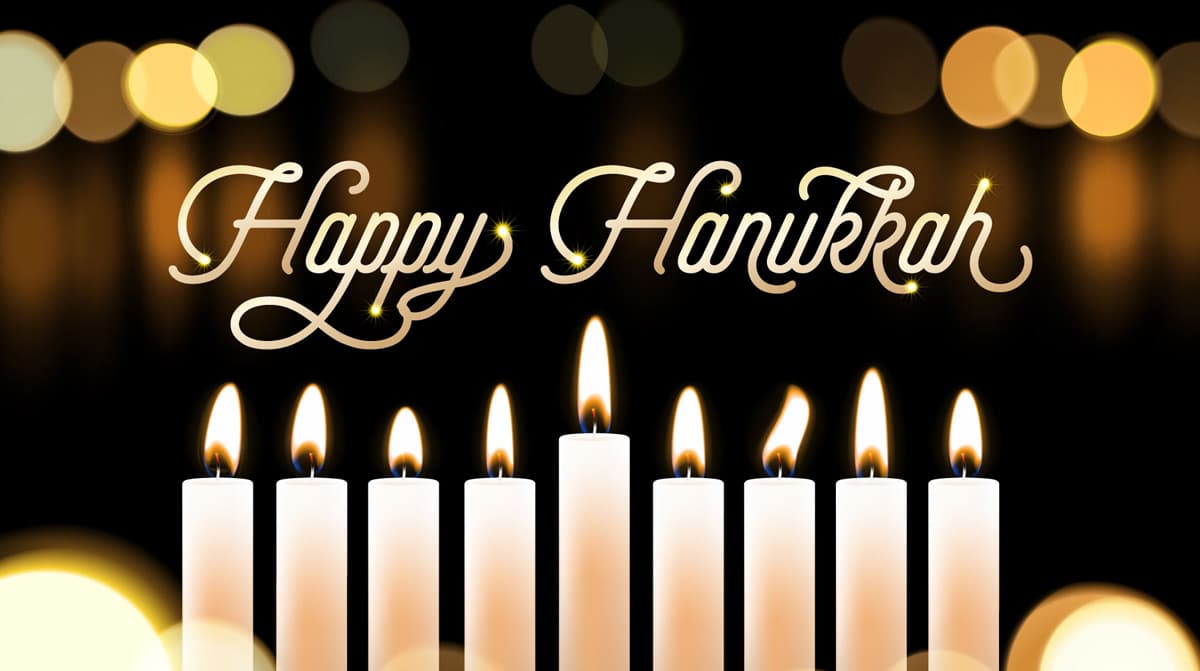 Happy Hanukkah 2022 from Brent's Deli